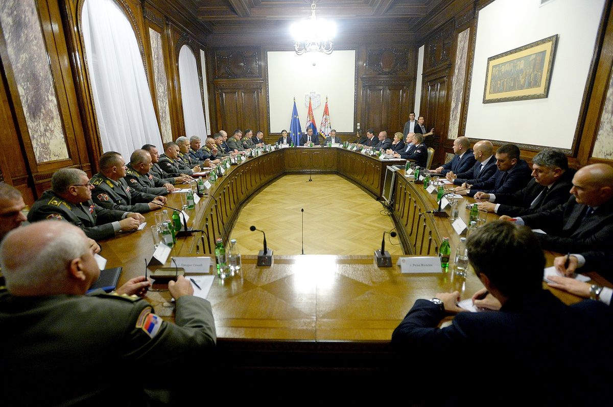 Обраћање председника Републике Србије након седнице Савета за националну безбедност