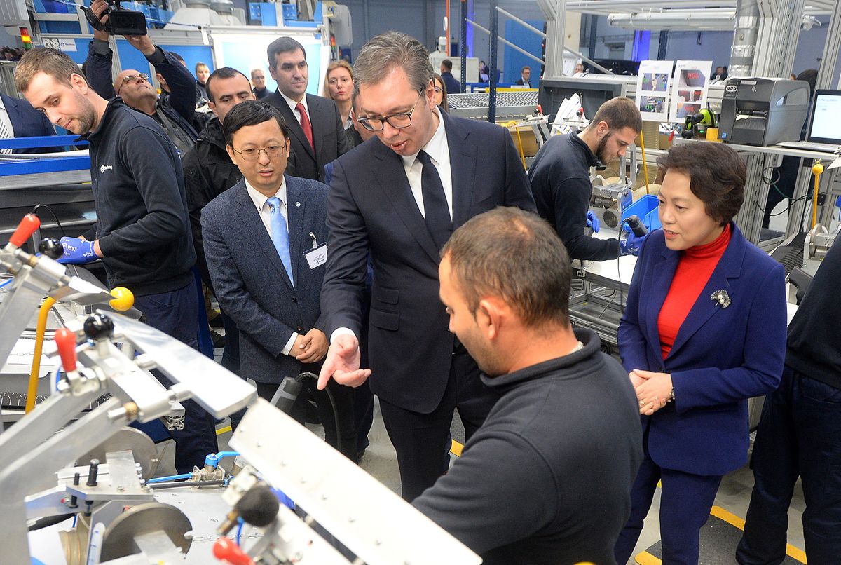 Predsednik Vučić prisustvovao svečanom otvaranju fabrike Yanfeng Automotive Interiors u Kragujevcu