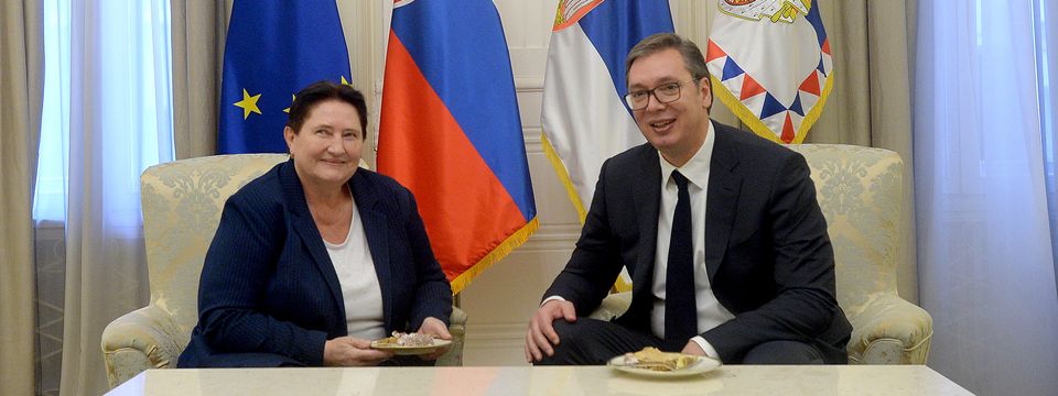 Oproštajna poseta ambasadorke Slovačke Republike