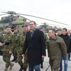 Predsednik Vučić prisustvovao prezentaciji novih helikoptera Vojske Srbije