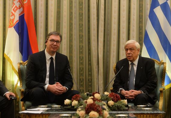 Председник Вучић у званичној посети Републици Грчкој