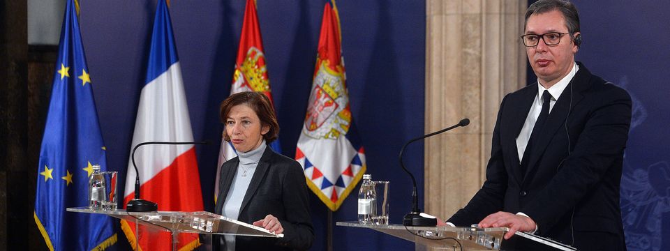 Predsednik Vučić sastao se sa sa ministarkom odbrane Francuske Republike