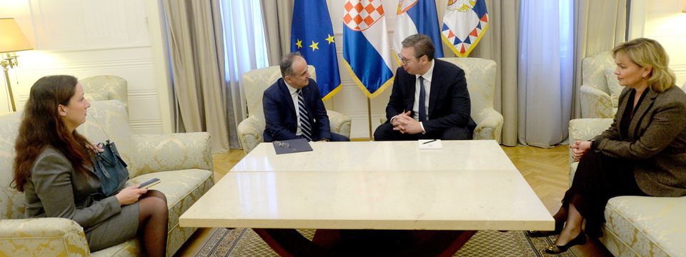 Oproštajna poseta ambasadora Republike Hrvatske