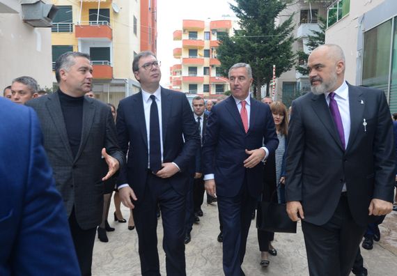 Predsednik Vučić na sastanku lidera Zapadnog Balkana u Tirani