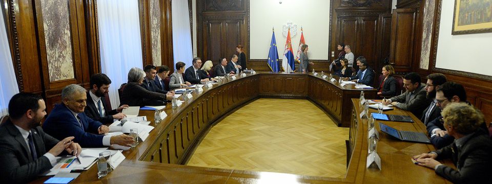 Sastanak sa regionalnom direktorkom Svetske banke za Zapadni Balkan, Evropu i Centralnu Aziju