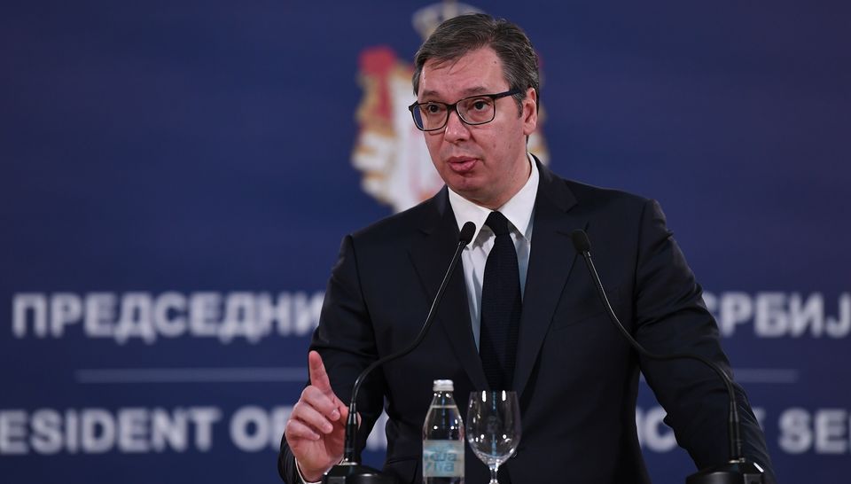 Address by the President of the Republic of Serbia after the meeting ...