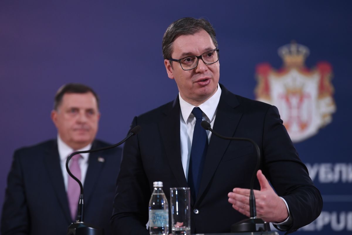 Predsednik Vučić sastao se sa srpskim članom Predsedništva Bosne i Hercegovine