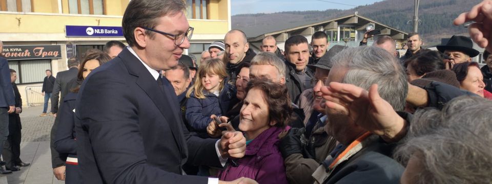 Predsednik Vučić u poseti Mrkonjić Gradu i Drvaru