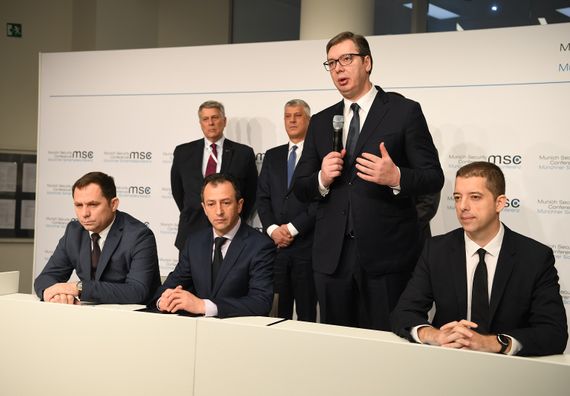 Predsednik Vučić na Minhenskoj bezbednosnoj konferenciji