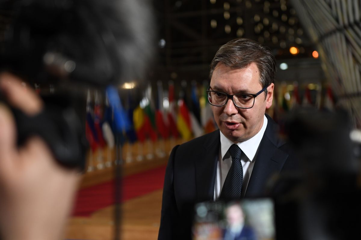 Predsednik Vučić u Briselu