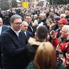 Predsednik Vučić obišao renoviranu zgradu škole u Gornjem Milanovcu