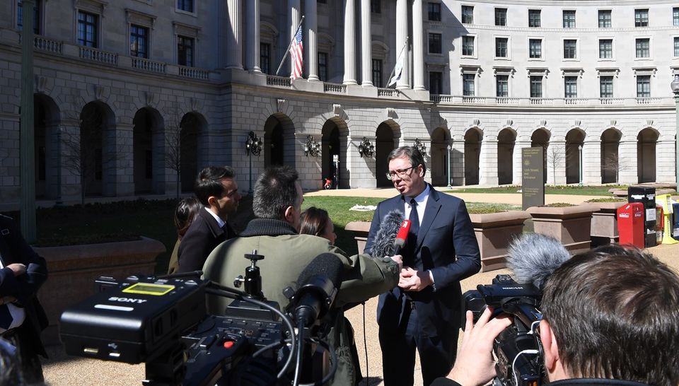 President Vučić on a working visit to the United States of America ...