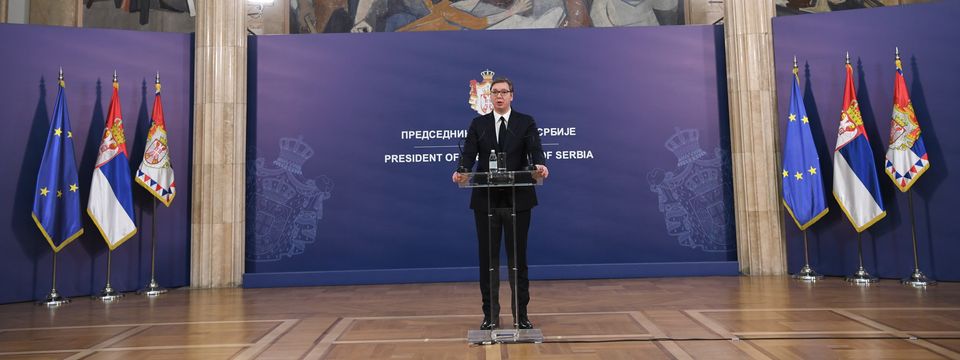 Обраћање председника Републике Србије Александра Вучића