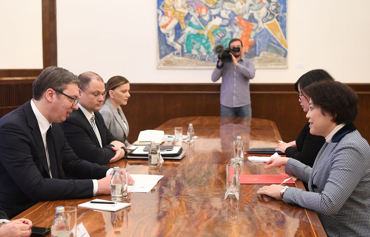 Sastanak sa ambasadorkom NR Kine