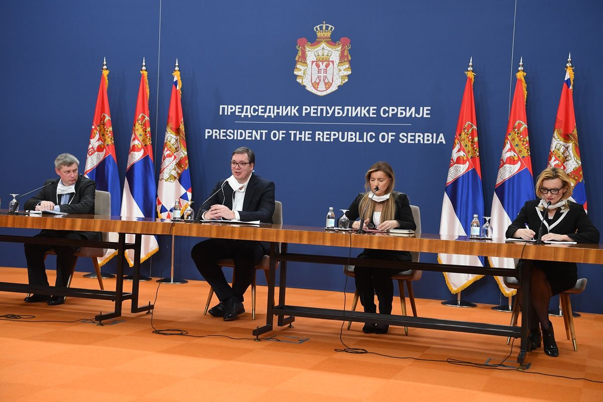 Obraćanje predsednika Vučića 21.03.2020.