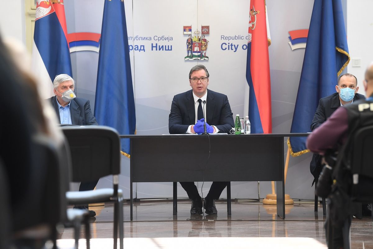 Predsednik Vučić posetio Niš