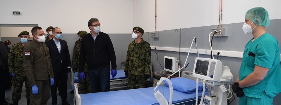 Predsednik Vučić prisustvovao otvaranju nove bolnice u Vojnomedicinskom centru „Karaburma“