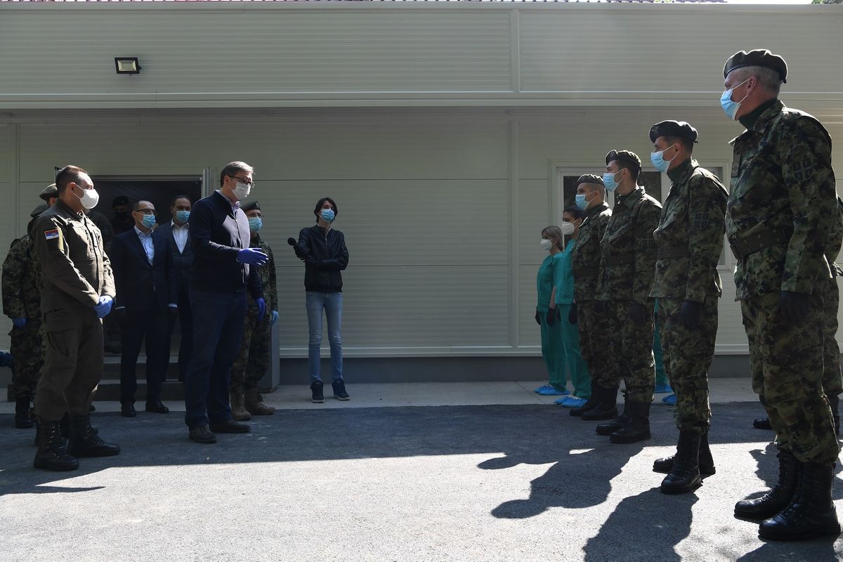 Predsednik Vučić prisustvovao otvaranju nove bolnice u Vojnomedicinskom centru „Karaburma“
