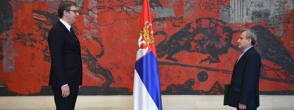 Председник Вучић примио акредитивна писма новоименованог амбасадора Исламске Републике Иран