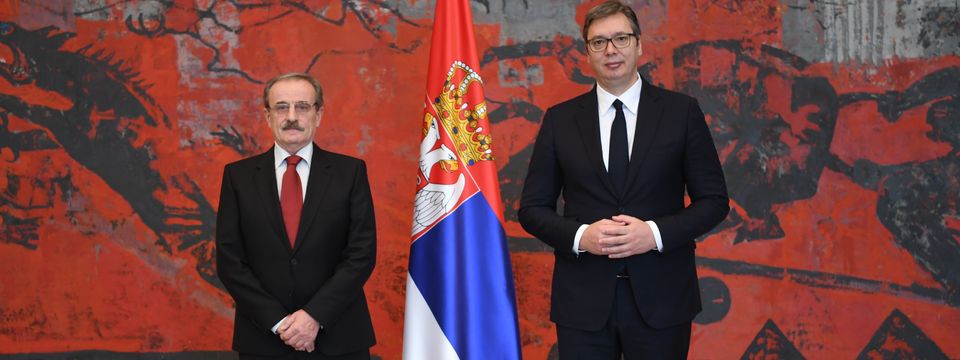 Predsednik Vučić primio je akreditivna pisma novog ambasadora Republike Hrvatske