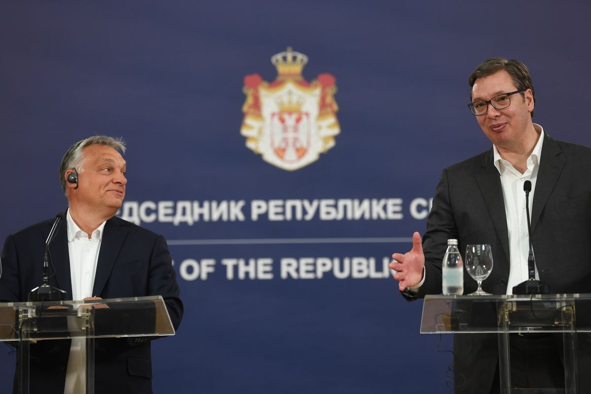 Председник Вучић састао се са председником Владе Мађарске Председник Вучић састао се са председником Владе Мађарске