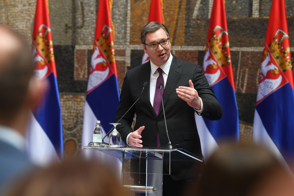 Predsednik Vučić priredio prijem za medicinske radnike iz Kovid bolnica