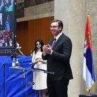 Predsednik Vučić priredio prijem za medicinske radnike iz Kovid bolnica