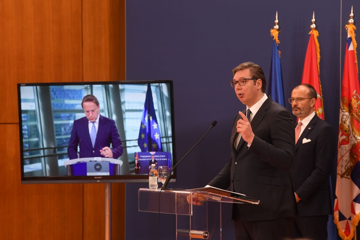 Predsednik Vučić prisustvovao potpisivanju Finansijskog sporazuma IPA programa