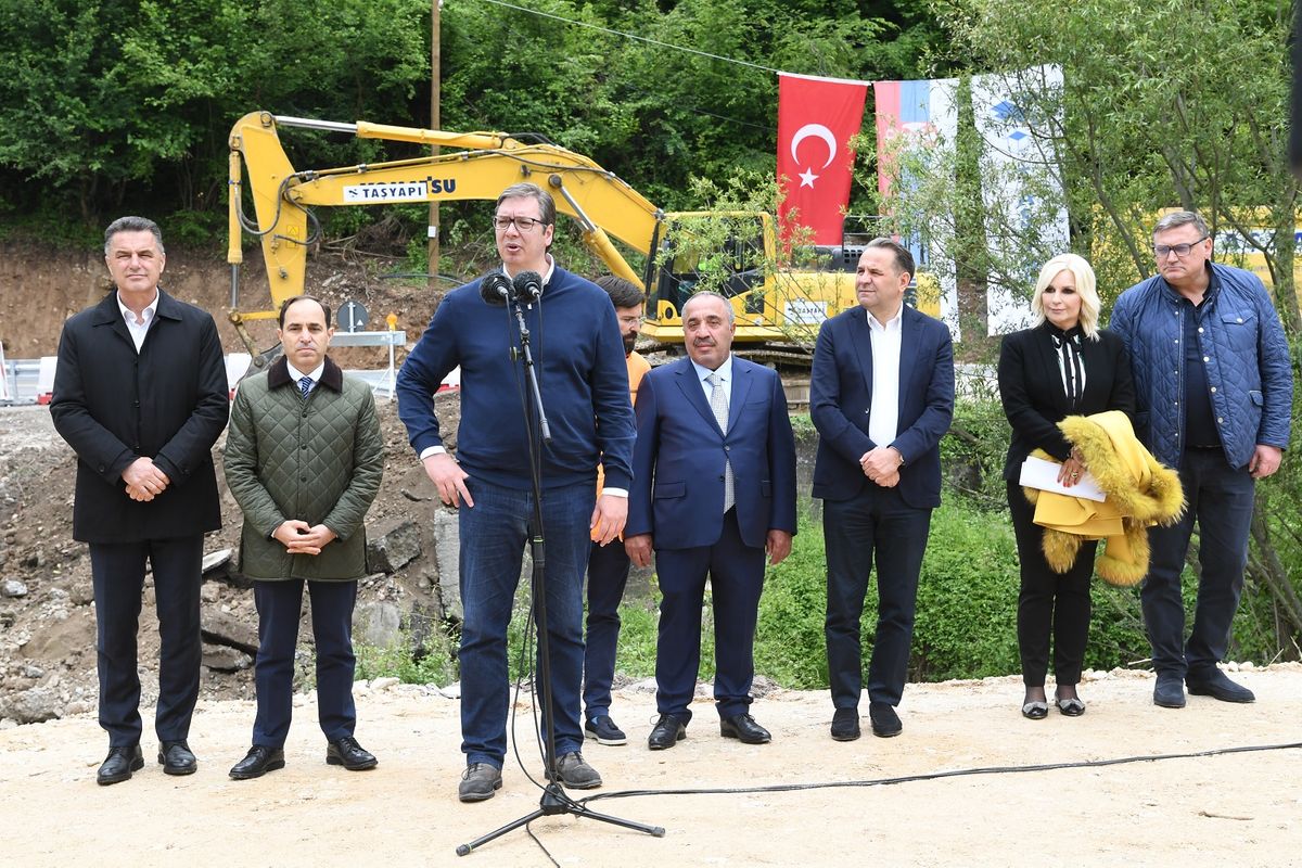 Predsednik Vučić posetio Novi Pazar