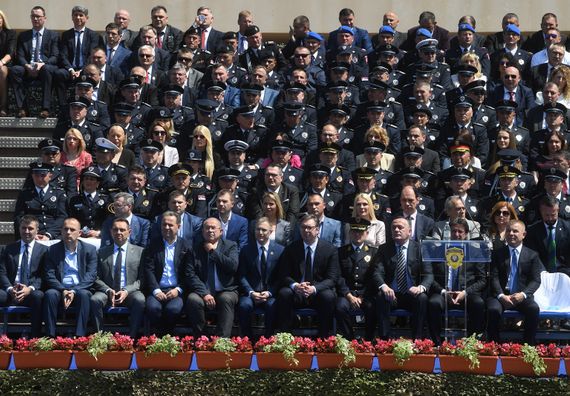 Predsednik Vučić prisustvovao centralnoj manifestaciji povodom obeležavanja Dana MUP i Dana policije