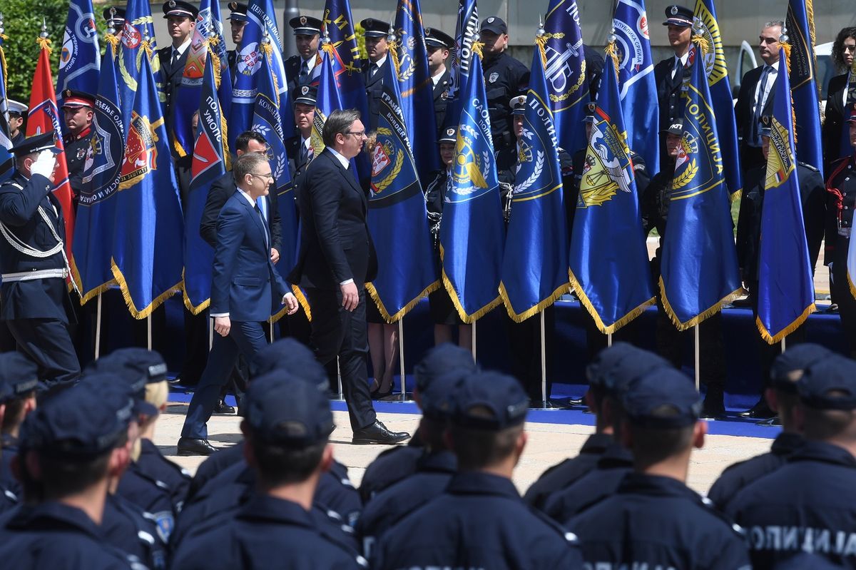 Predsednik Vučić prisustvovao centralnoj manifestaciji povodom obeležavanja Dana MUP i Dana policije