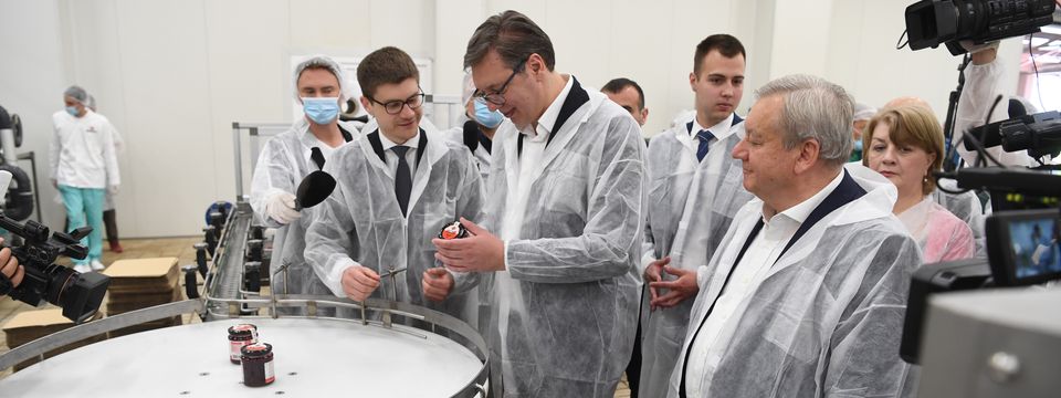 Председник Вучић посетио Пожегу