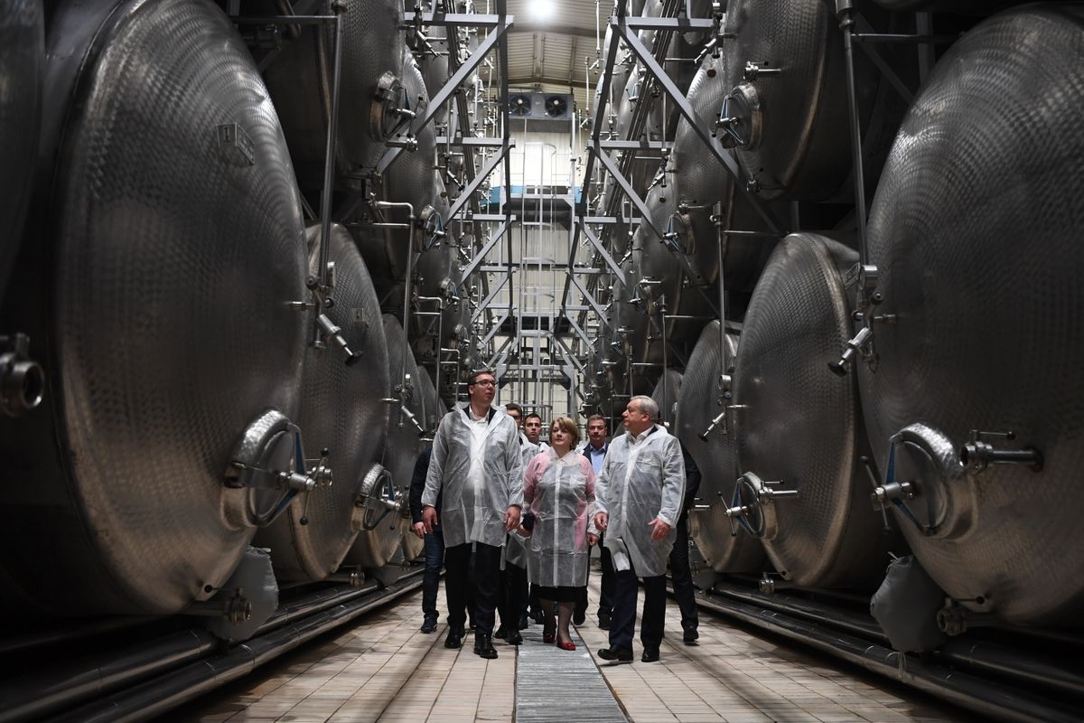 Председник Вучић посетио Пожегу Председник Вучић посетио Пожегу