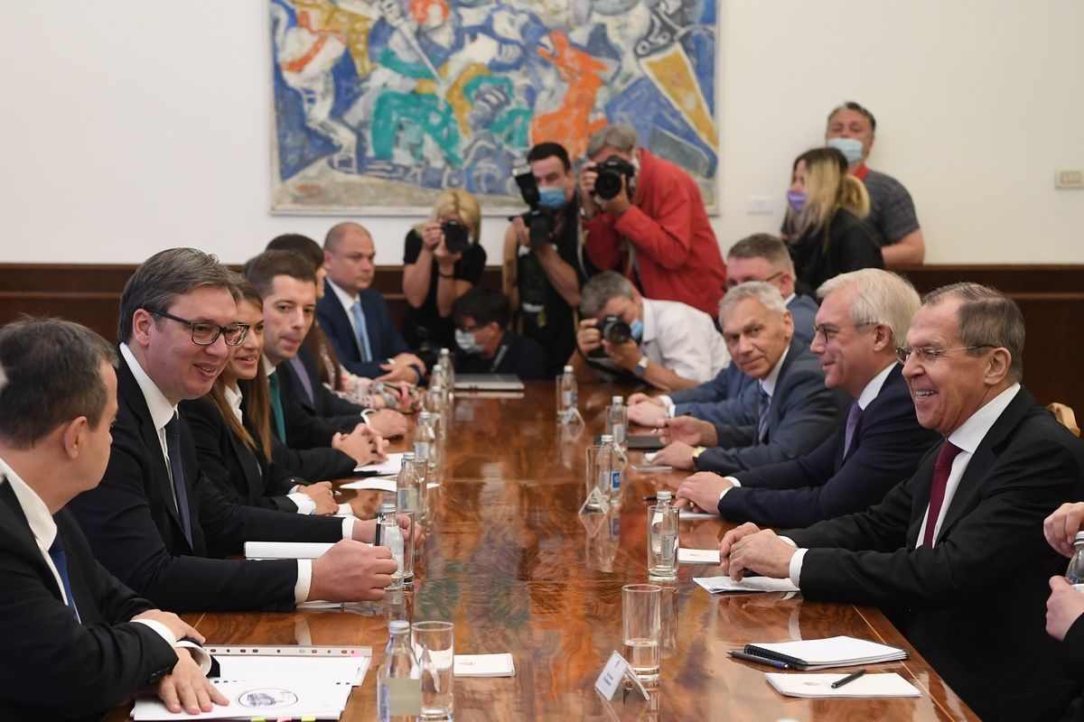 Састанак са министром спољних послова Руске Федерације