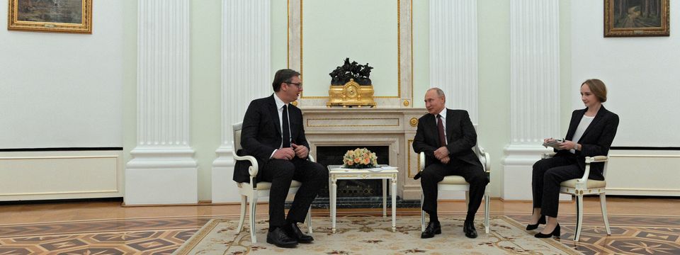 Председник Вучић састао се у Москви са председником Руске Федерације