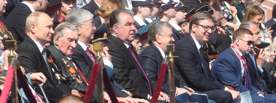 Председник Вучић присуствовао Војној паради у Москви