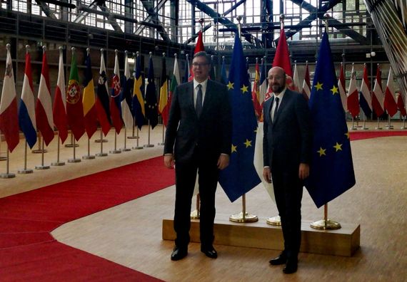Председник Вучић у једнодневној посети Бриселу