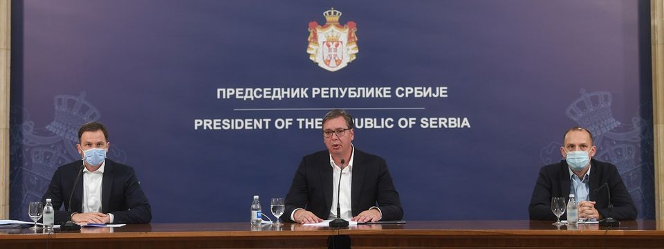 Obraćanje predsednika Republike Srbije 07.07.2020.