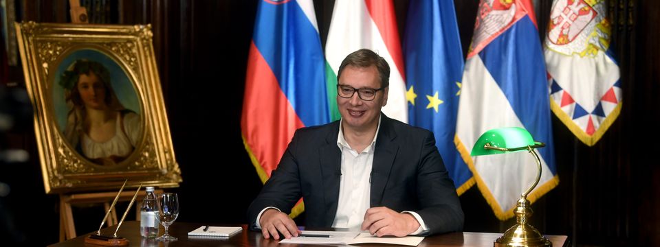 Predsednik Vučić učestvovao na video samitu "Evropa bez cenzure"