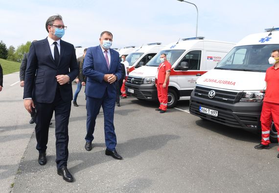 Predsednik Vučić posetio Banja Luku