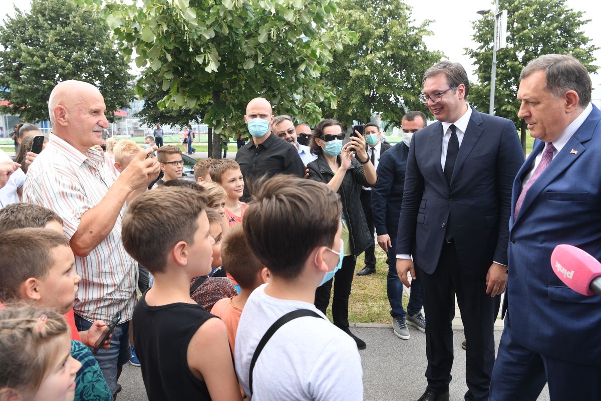 Predsednik Vučić posetio Banja Luku