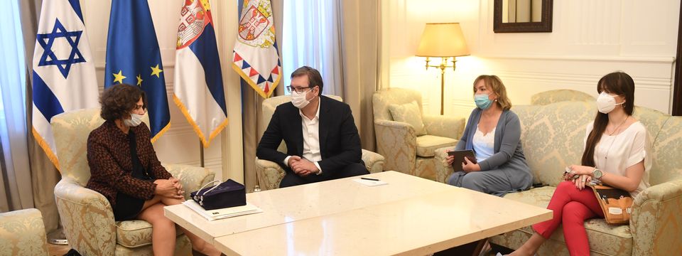 Опроштајна посета амбасадорке Државе Израел