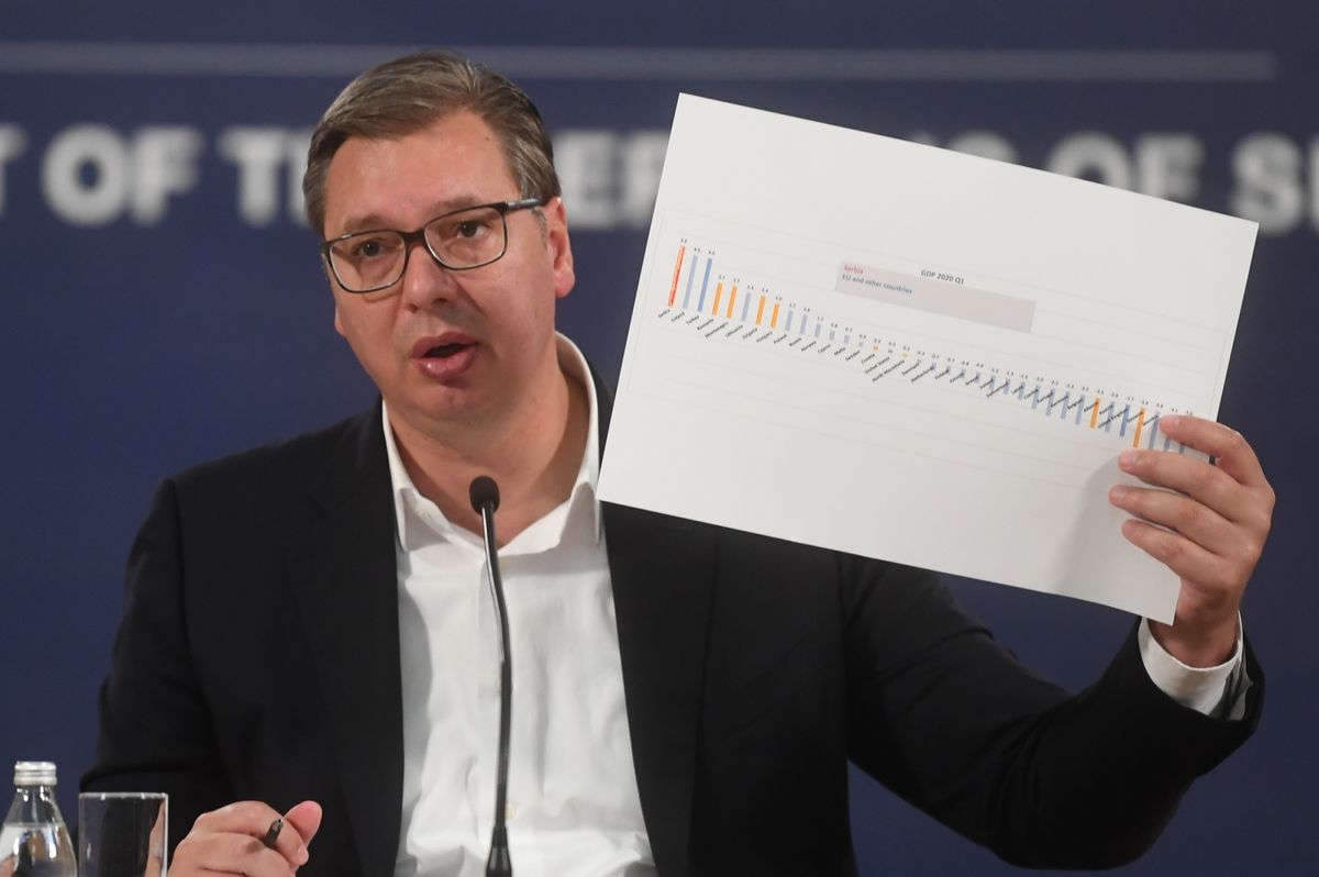 Konferencija za medije predsednika Republike Srbije Aleksandra Vučića