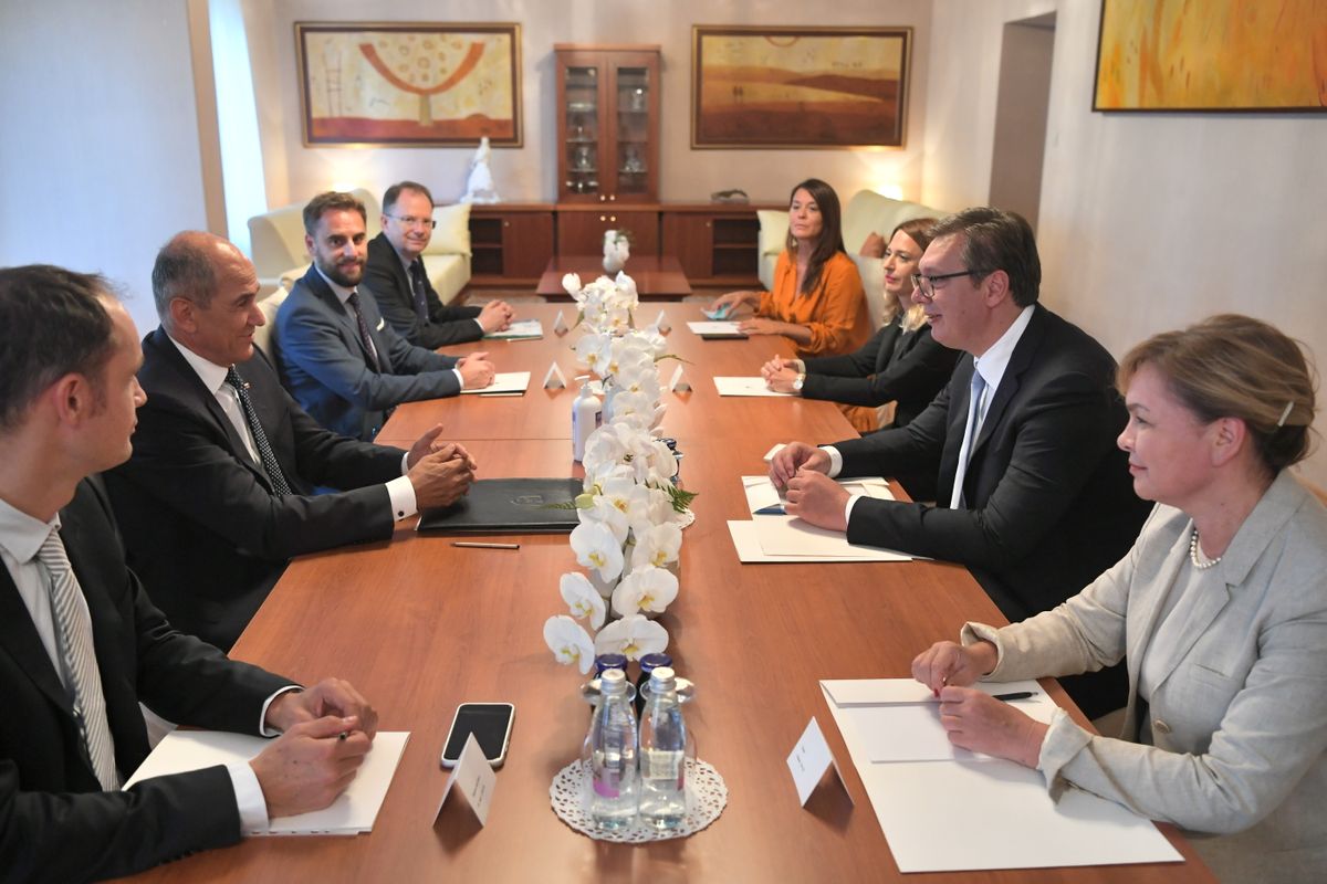 Predsednik Vučić u dvodnevnoj poseti Republici Sloveniji