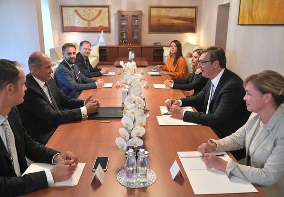 Predsednik Vučić u dvodnevnoj poseti Republici Sloveniji