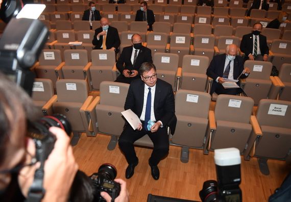 Predsednik Vučić na 15. Bledskom strateškom forumu