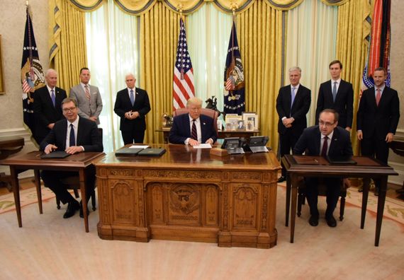 Sporazum o normalizaciji ekonomskih odnosa potpisan u Vašingtonu
