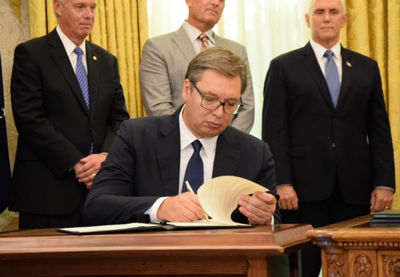 Sporazum o normalizaciji ekonomskih odnosa potpisan u Vašingtonu