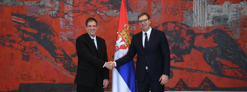 Predsednik Vučić primio akreditivna pisma novoimenovanog ambasadora Izraela