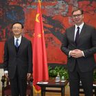Sastanak sa članom Politbiroa Centralnog komiteta KP Kine i direktorom Kancelarije Centralne komisije za spoljne poslove